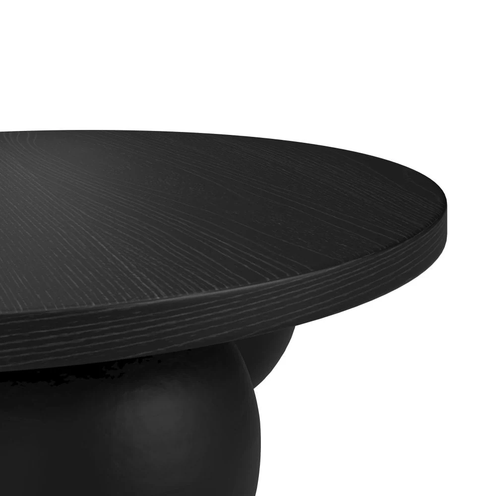 Manhattan Designs Kenji Matt Black Coffee Table - Image 3